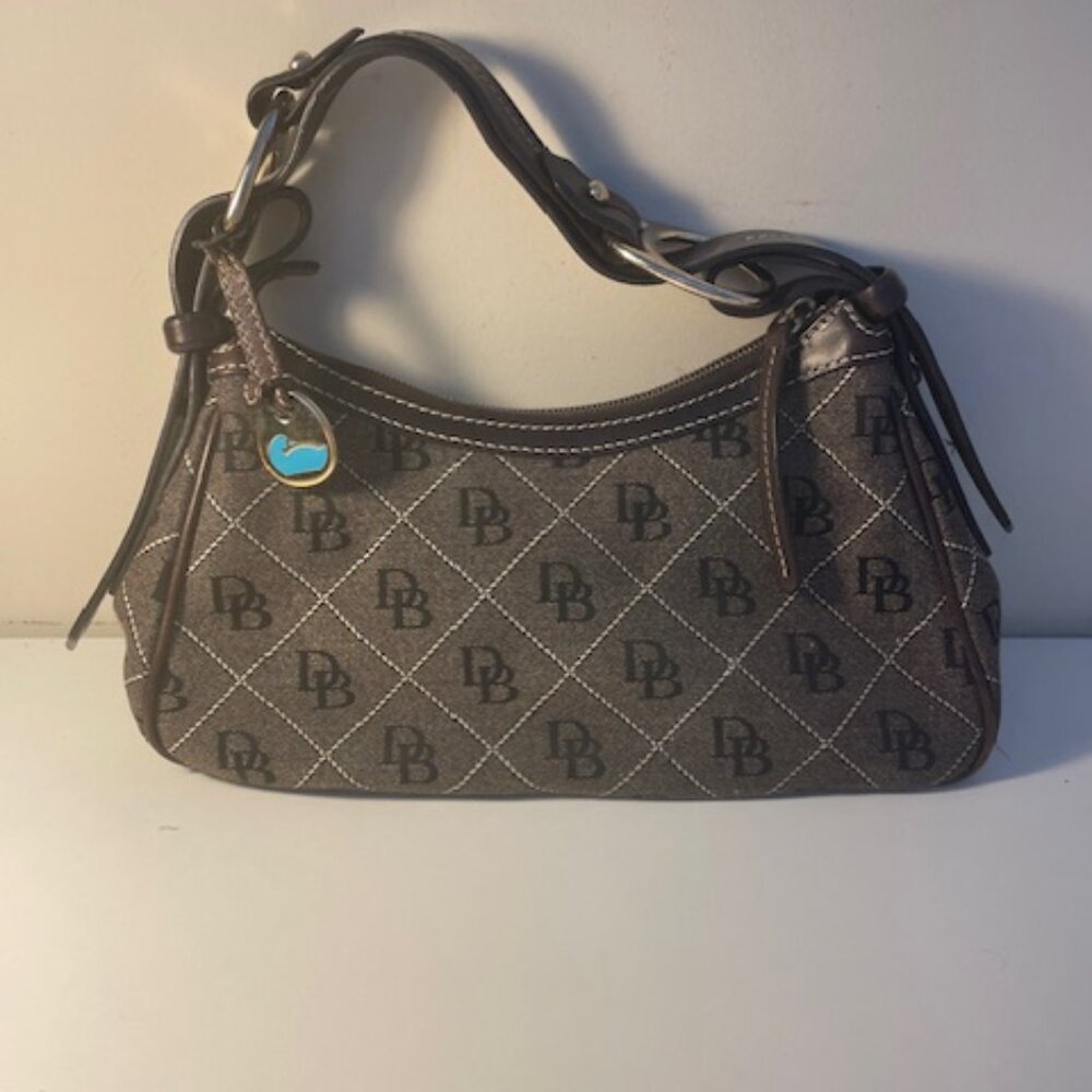 Dooney & Burke Brown Shoulder Bag